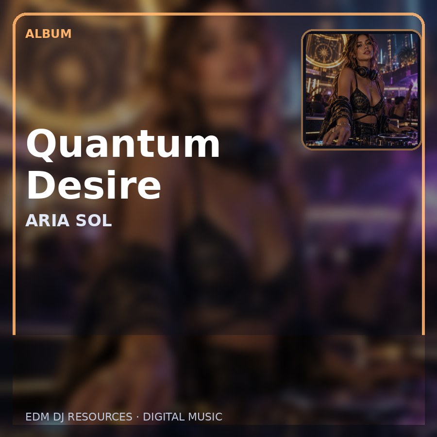 Quantum Desire illustrated album artwork