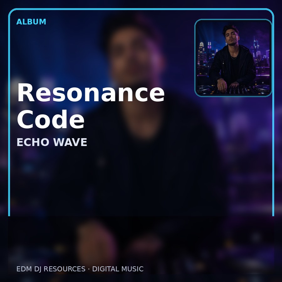 Resonance Code illustrated album artwork