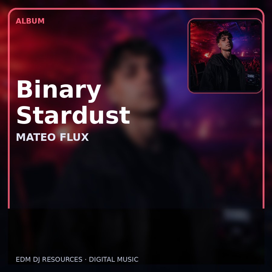 Binary Stardust illustrated album artwork