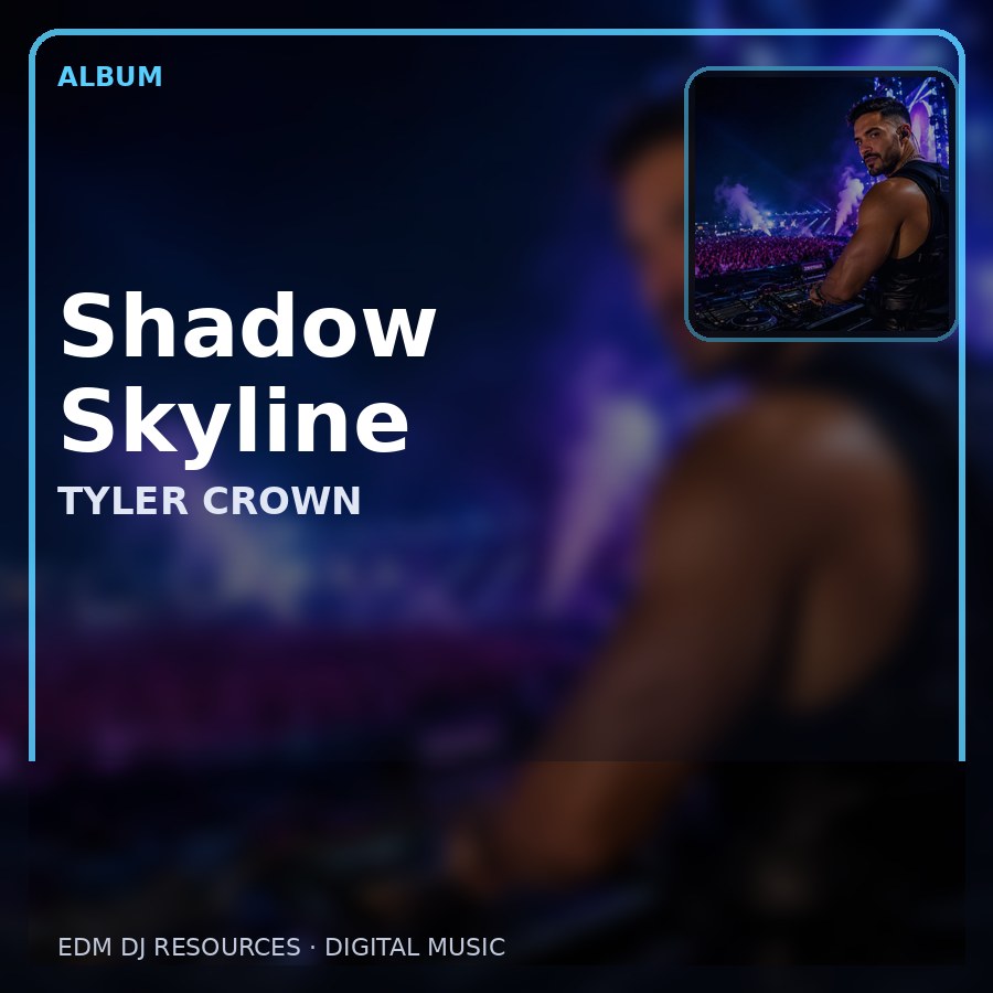 Shadow Skyline illustrated album artwork