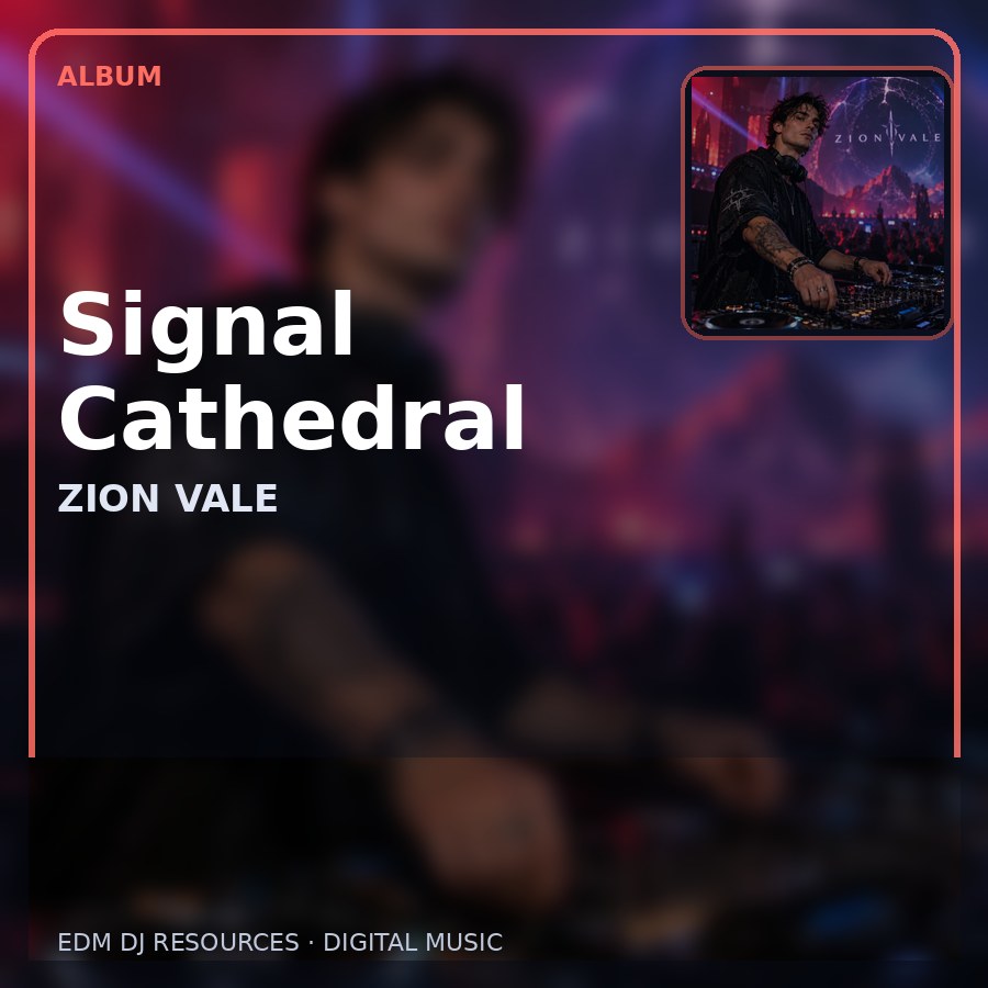 Signal Cathedral illustrated album artwork